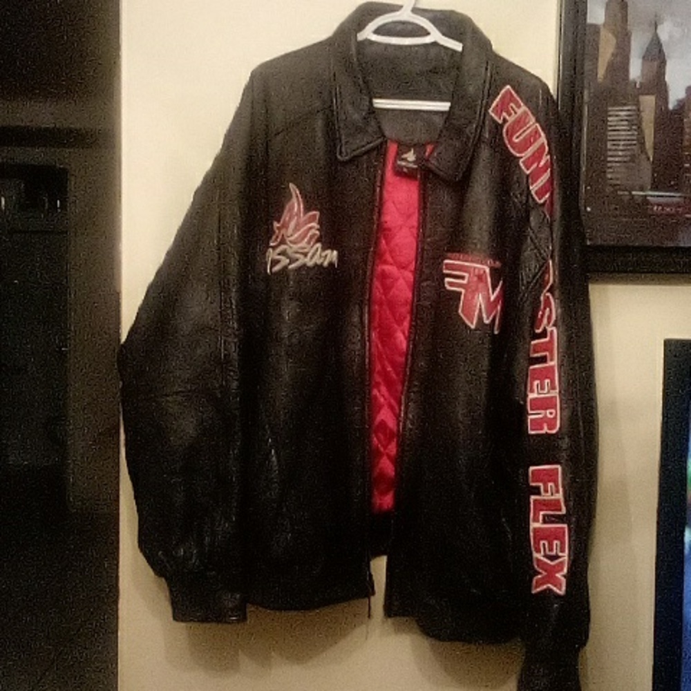 VINTAGE AL Wissam Funkmastet Flex Baurtwell Racing jacket
